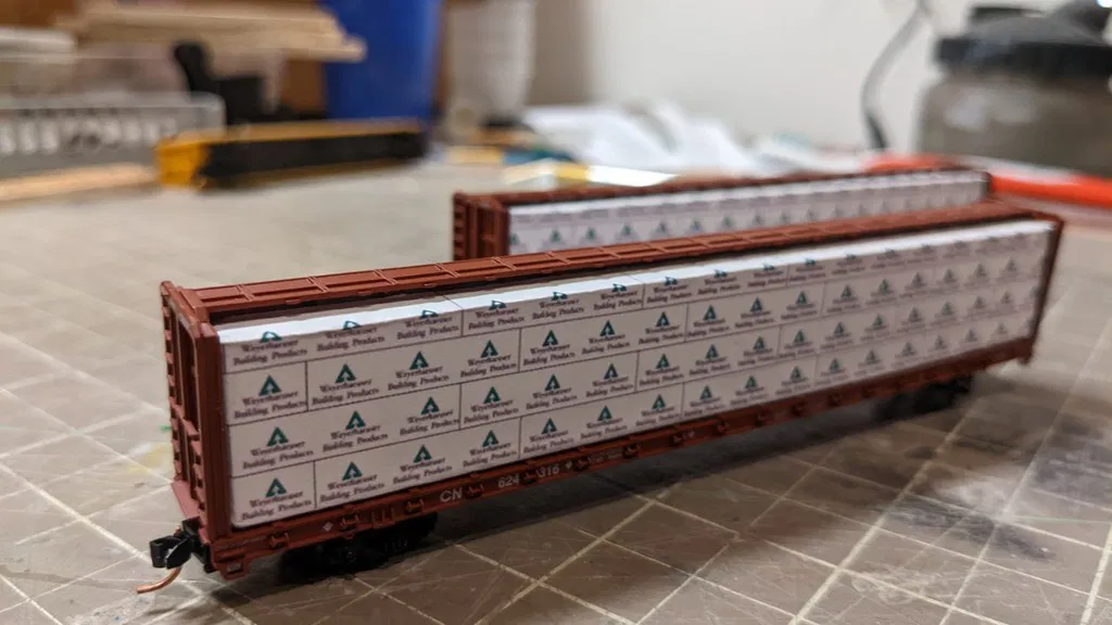 Mô hình kiện gỗ N Scale (1:160) - Image 1