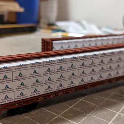 Mô hình kiện gỗ N Scale (1:160)