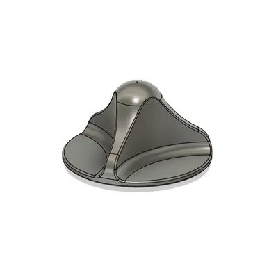 Adapter trung tâm đĩa than 45RPM (Vinyl Record Adapter) in 3D