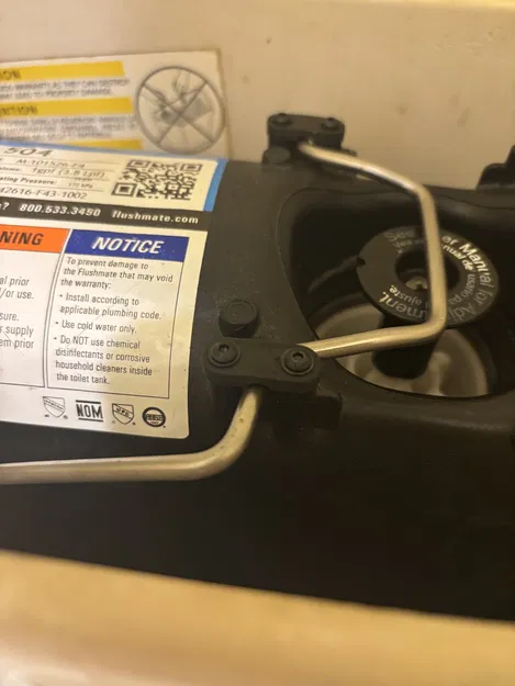 Phụ kiện in 3D cố định cần gạt Flushmate 504 chắc chắn - Image 1