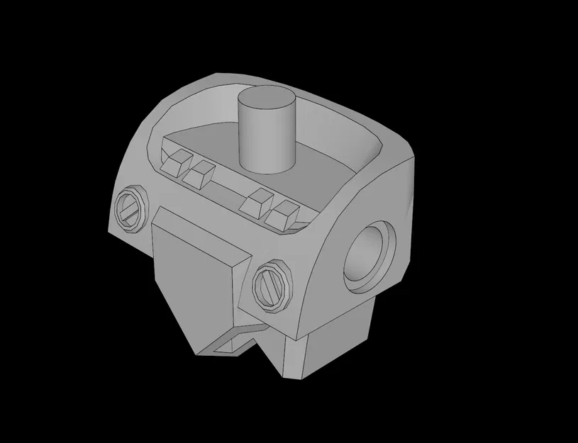 Mô hình thân nhân vật Minifig có giáp tương thích Lego (24128.dat) - Image 1