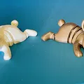 Mô hình thỏ khớp nối Articulated Pepe' The Floppy Bunny - Thumbnail 2