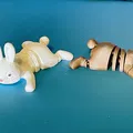 Mô hình thỏ khớp nối Articulated Pepe' The Floppy Bunny - Thumbnail 4
