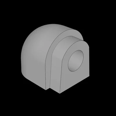 Khớp Nối Vai Cơ Khí Tương Thích Lego (22392.dat) In 3D