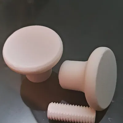 Bộ núm vặn cửa kính và ốc vít ren