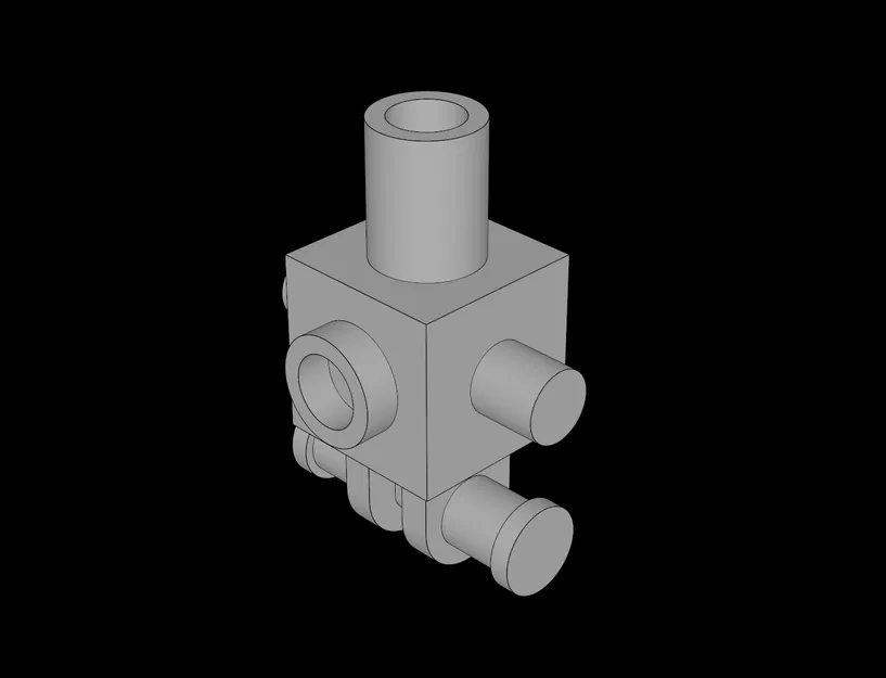 Mẫu Thân Nhân Vật Cơ Khí (Minifig Torso) Tương Thích Với Lego - Image 1