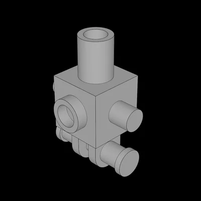 Mẫu Thân Nhân Vật Cơ Khí (Minifig Torso) Tương Thích Với Lego