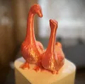 Mô hình 3D cặp ngỗng trang trí (2 Geese) tinh tế và sống động - Thumbnail 6