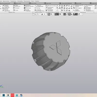 Nắp chụp mâm xe 3D cho Mitsubishi Pajero Sport