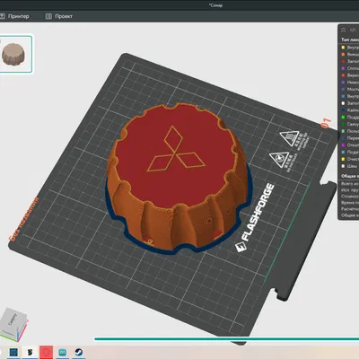 Nắp chụp mâm xe 3D cho Mitsubishi Pajero Sport