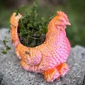 Chậu cây cảnh hình gà mái độc đáo - Mô hình in 3D trang trí - Thumbnail 4