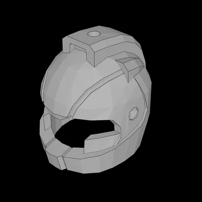 Mũ phi hành gia in 3D tương thích với mô hình Lego cực chất