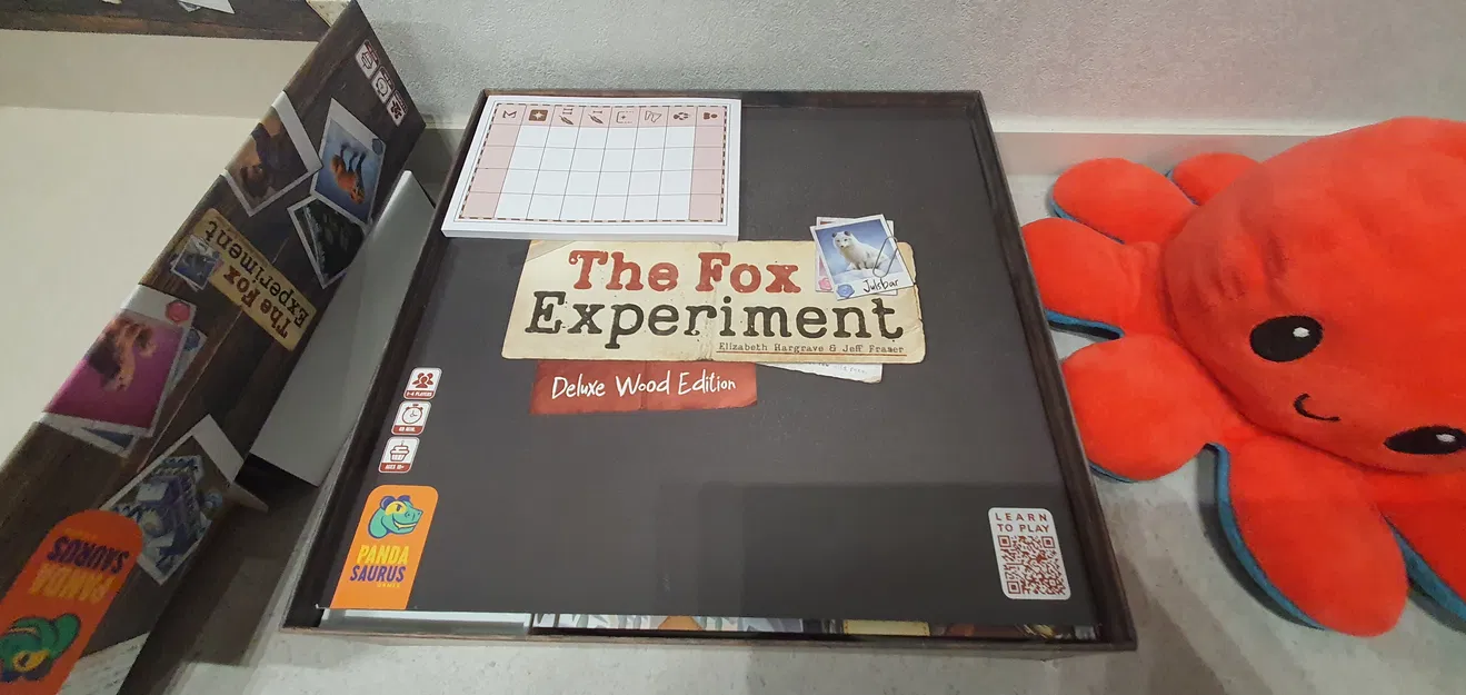 Bộ khay đựng (Organizer) cho board game The Fox Experiment Wooden Edition (4 người chơi) - Image 7