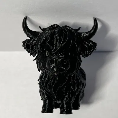 Chú Bò Highland Siêu Dễ Thương