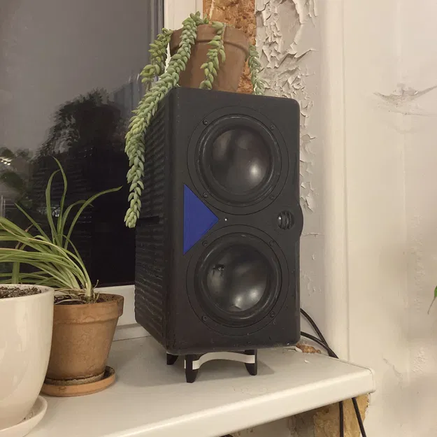 Chân đế loa monitor thiết kế hữu cơ (Organic Monitor Speaker Stand) - Image 2