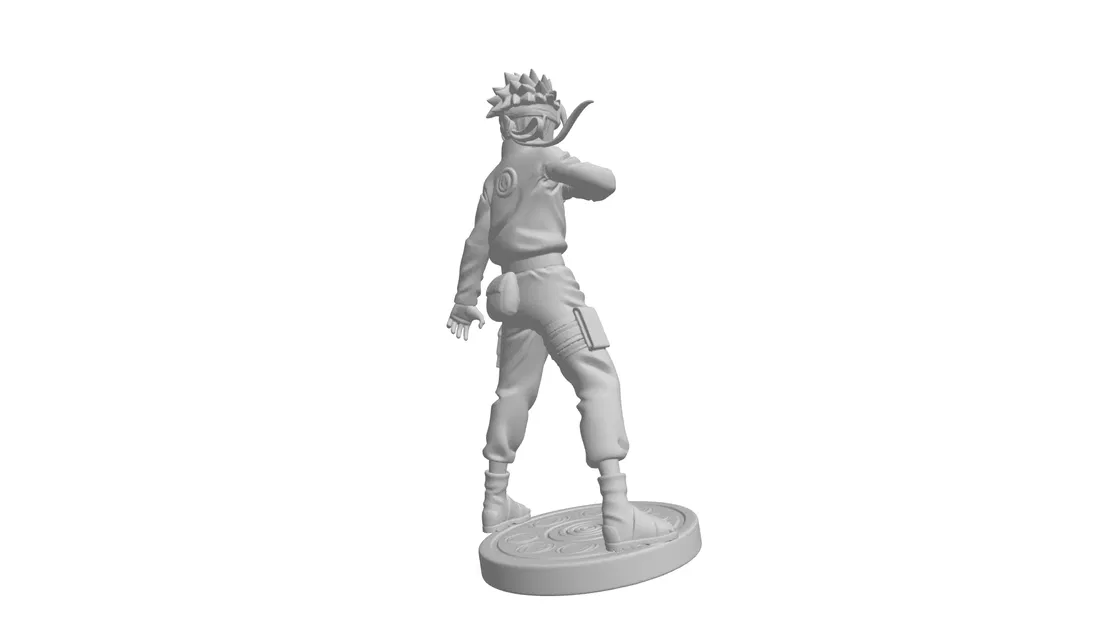 Mô hình Naruto Uzumaki kèm đế trưng bày - Image 1