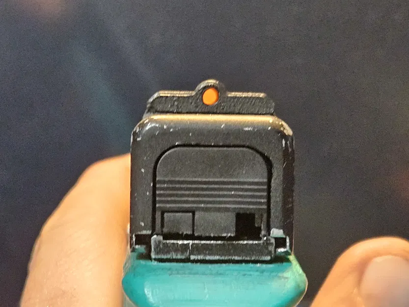 THƯỚC NGẮM FIBER OPTIC MỘT ĐIỂM CHO AIRSOFT GLOCK G19 - Image 1