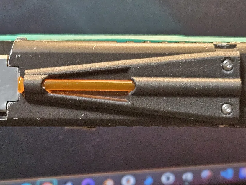 THƯỚC NGẮM FIBER OPTIC MỘT ĐIỂM CHO AIRSOFT GLOCK G19 - Image 3