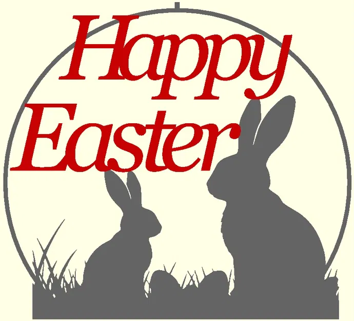 Đồ trang trí Phục sinh cho cửa, cửa sổ hoặc tường - Image 3