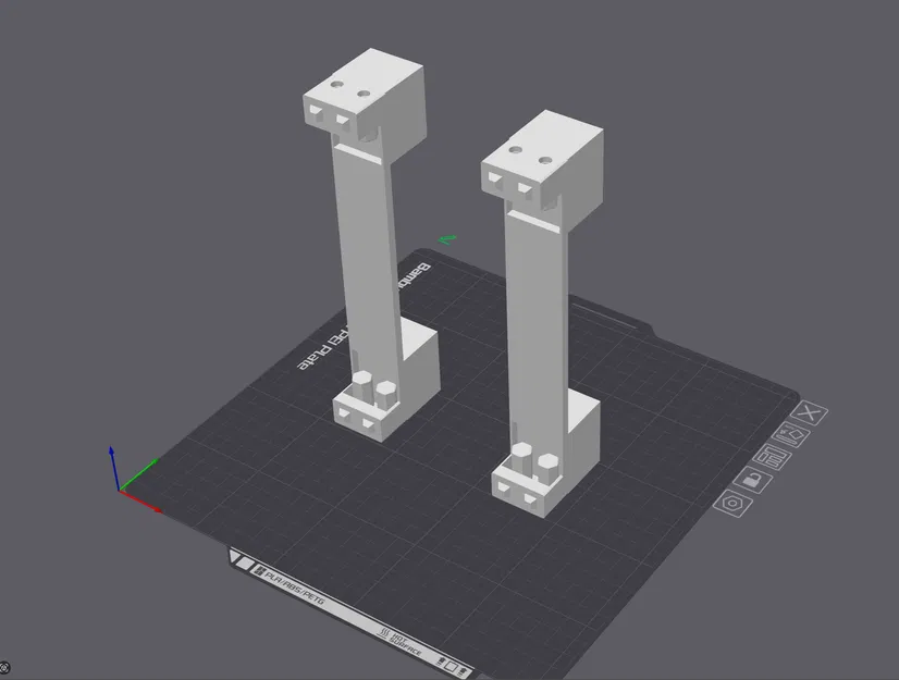 Chân đế (cao 30mm) tích hợp sẵn nắp che cho tủ rack - Image 1