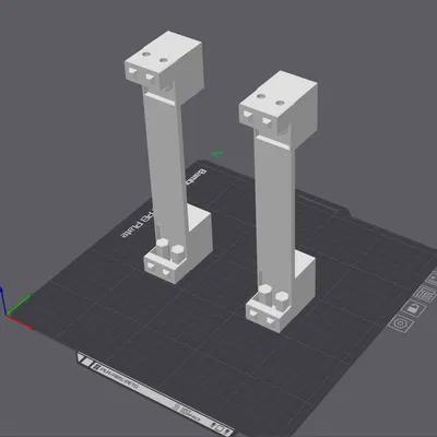 Chân đế (cao 30mm) tích hợp sẵn nắp che cho tủ rack