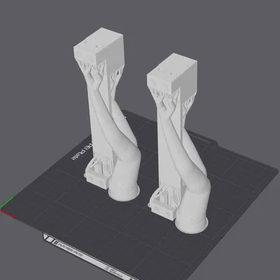 Chân đế (cao 30mm) tích hợp sẵn nắp che cho tủ rack