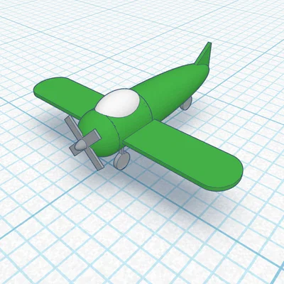 Mô hình máy bay chiến đấu AP1 (AP1 plane) in 3D dễ dàng