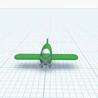 Mô hình máy bay chiến đấu AP1 (AP1 plane) in 3D dễ dàng