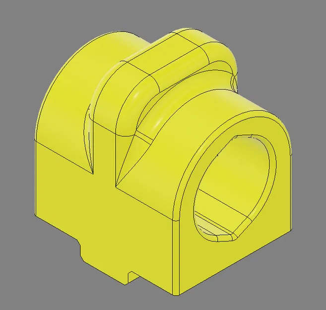 Bạc đạn thanh cân bằng trước cho Volvo 740 / 940 (22mm) - File in 3D - Image 1