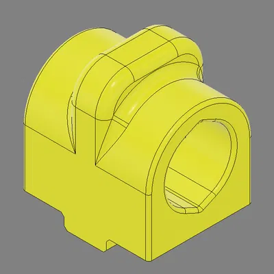 Bạc đạn thanh cân bằng trước cho Volvo 740 / 940 (22mm) - File in 3D