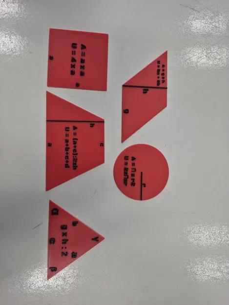 Bộ mô hình toán học 3D: Học hình học dễ dàng với công thức trực quan - Image 1