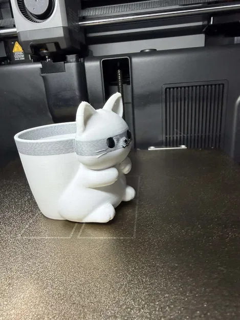 Ống Đựng Bút Hình Mèo Dễ Thương | Phụ Kiện Bàn Làm Việc Tối Giản - Image 3