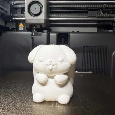 Ống Đựng Bút Chú Cún Đáng Yêu - Đồ Trang Trí Bàn Làm Việc Tối Giản