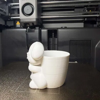 Ống Đựng Bút Chú Cún Đáng Yêu - Đồ Trang Trí Bàn Làm Việc Tối Giản