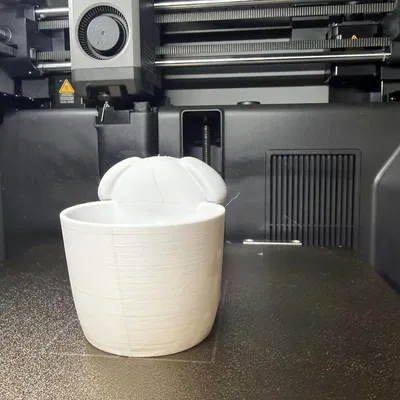 Ống Đựng Bút Chú Cún Đáng Yêu - Đồ Trang Trí Bàn Làm Việc Tối Giản