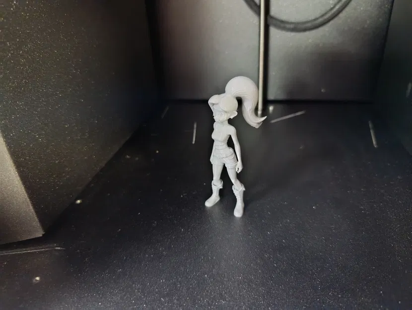 Stylized Toon Girl - Mô hình nhân vật chibi hoạt hình dễ thương - Image 2