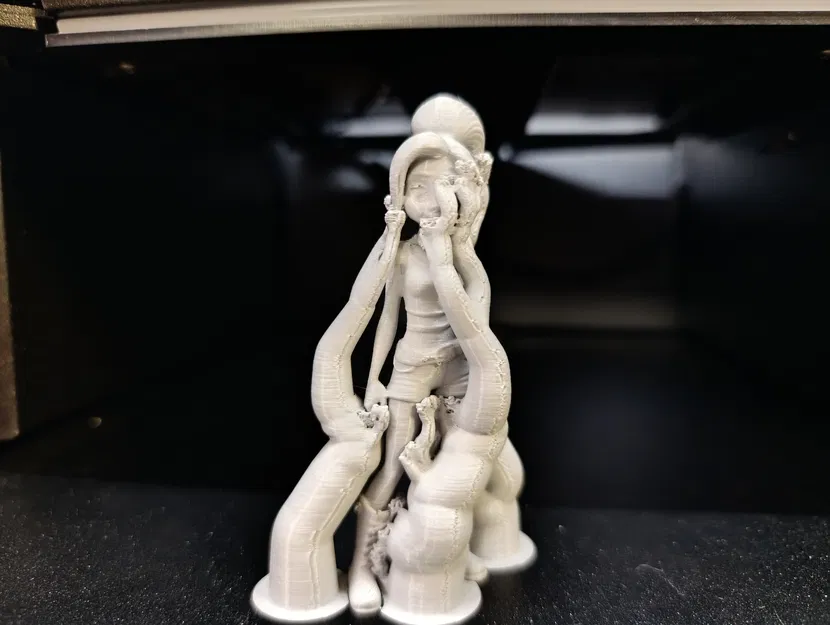 Stylized Toon Girl - Mô hình nhân vật chibi hoạt hình dễ thương - Image 4