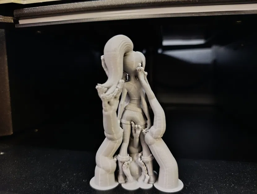 Stylized Toon Girl - Mô hình nhân vật chibi hoạt hình dễ thương - Image 5