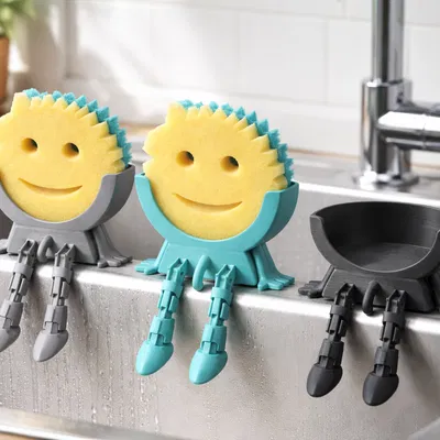 Smiley Sink Buddy – Giá Đỡ Bọt Biển Hình Người Vui Nhộn Từ Duo3DPrint