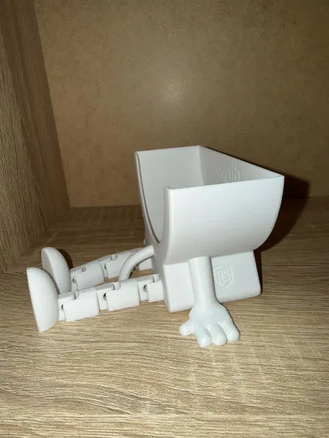 Smiley Sink Buddy – Giá Đỡ Bọt Biển Hình Người Vui Nhộn Từ Duo3DPrint - Image 3