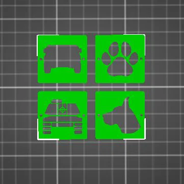 Bảng phát sáng Molle - Thiết bị chiến thuật