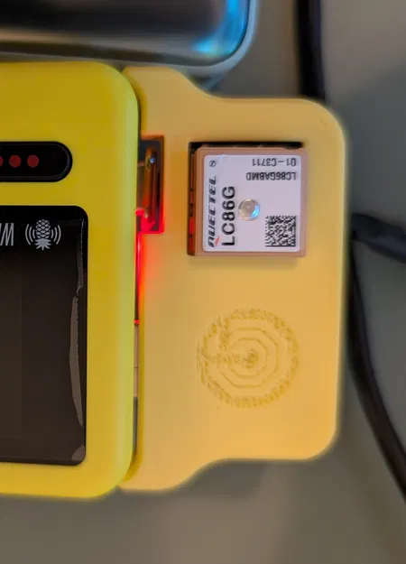 Ốp lưng GPS cho Hak5 WiFi Pineapple Pager (có khe cắm USB) - Image 1