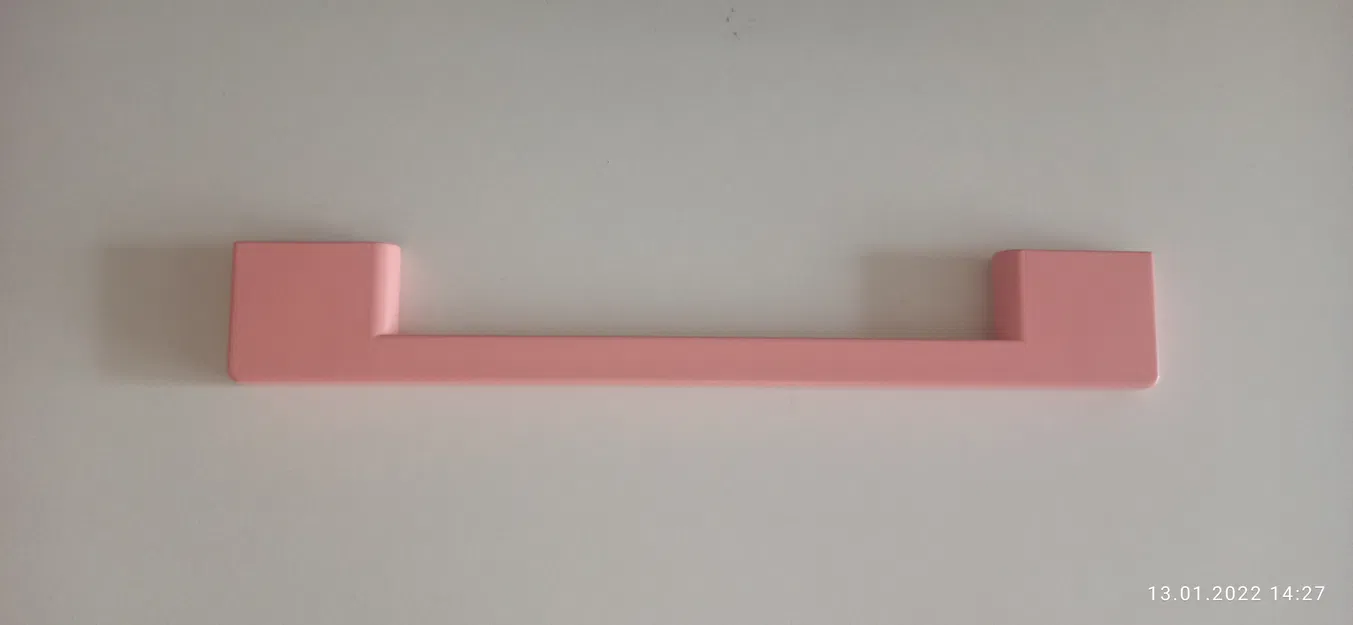 Tay nắm cửa tủ phong cách IKEA, khoảng cách 160mm in 3D - Image 2