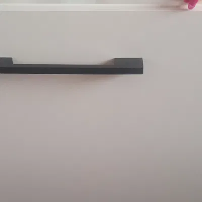 Tay nắm cửa tủ phong cách IKEA, khoảng cách 160mm in 3D