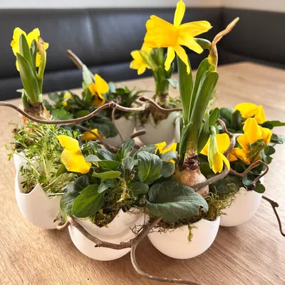 Vòng hoa trứng Phục sinh (Easter Eggshell Wreath)