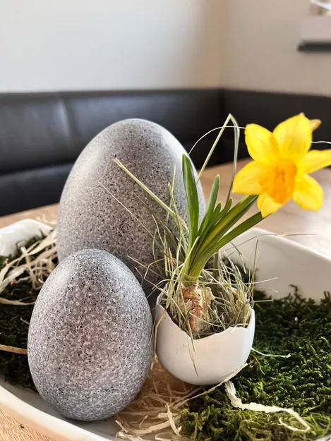 Vòng hoa trứng Phục sinh (Easter Eggshell Wreath) - Image 4