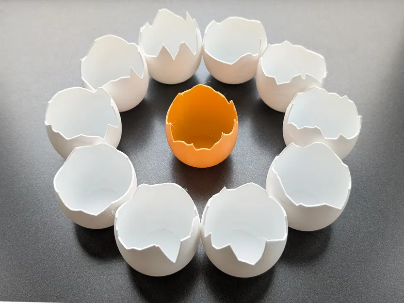 Vòng hoa trứng Phục sinh (Easter Eggshell Wreath) - Image 6