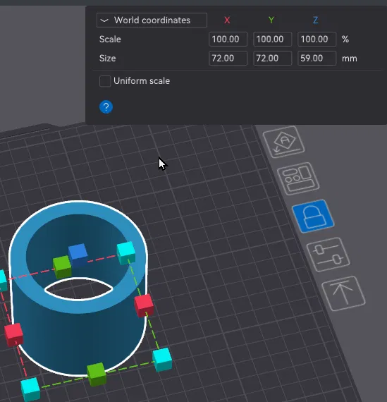 Bộ chuyển đổi cuộn nhựa lớn cho Elagoo Centauri Carbon 2 - Image 2