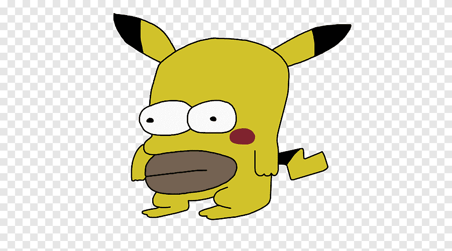 Mô hình móc khóa Homerchu hài hước (Homer Simpson + Pikachu) - Image 1
