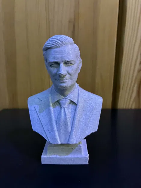 Tượng bán thân Philippe I nước Bỉ (Philippe Léopold Louis Marie) - Image 2